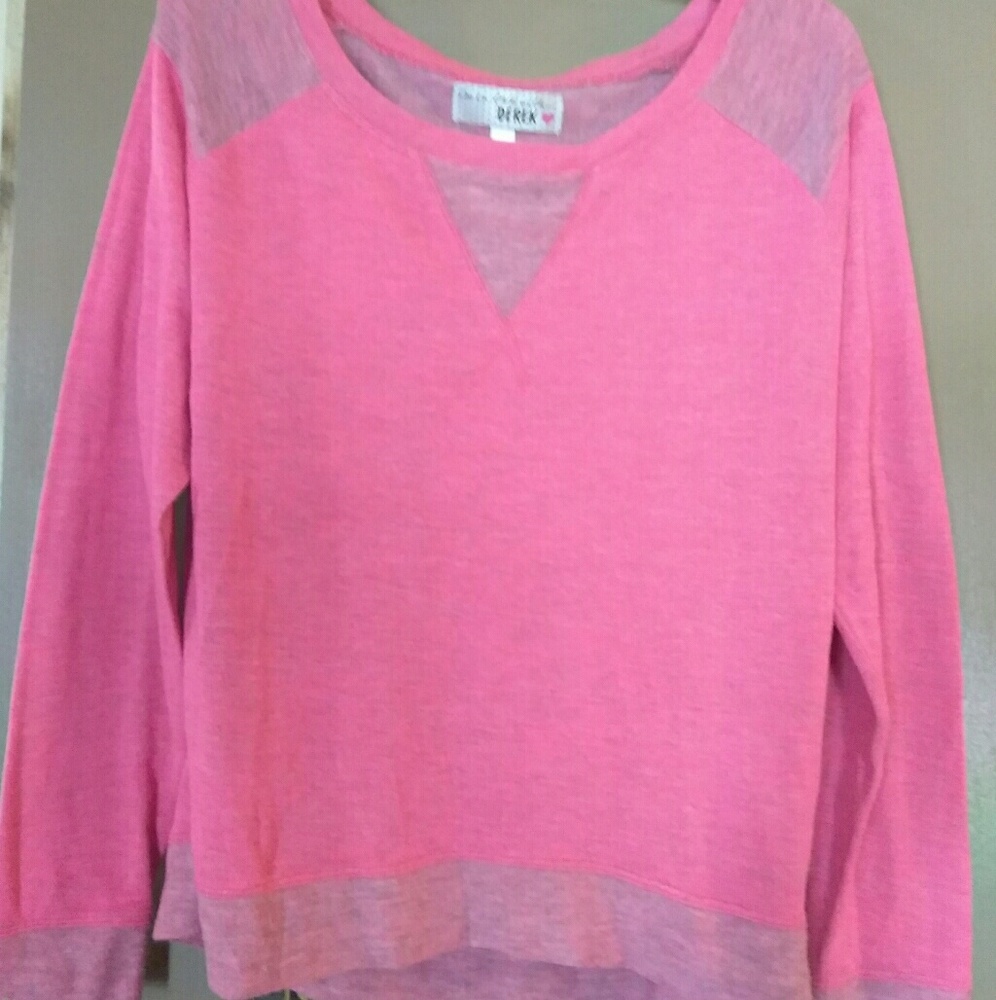 Hot pink sweater